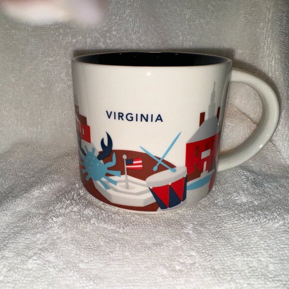 VIRGINIA Mug STARBUCKS You Are Here Collection - Picture 1 of 5